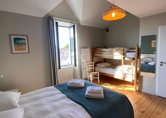 فيلة Paulownia - A 1,2km Des Plages - Confort Au Coeur Du Bourg *