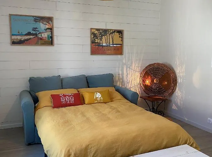 빌라 Paulownia - A 1,2km Des Plages - Confort Au Coeur Du Bourg