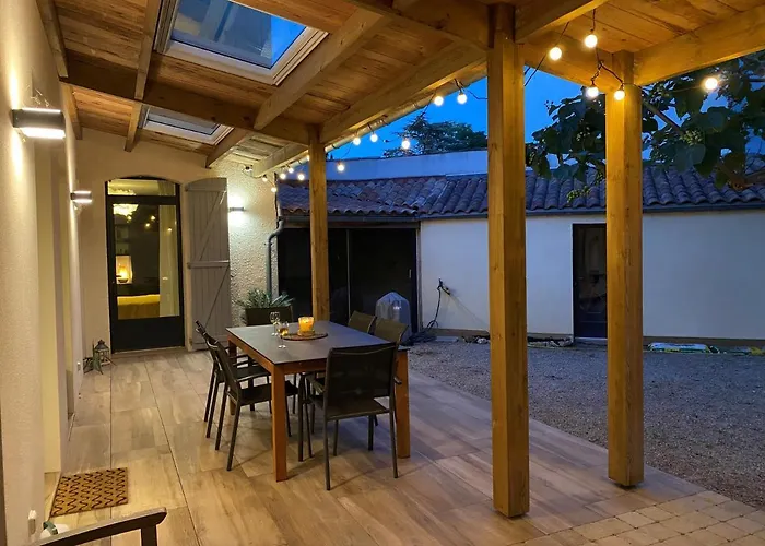 Paulownia - A 1,2km Des Plages - Confort Au Coeur Du Bourg * 자르-쉬르-메르