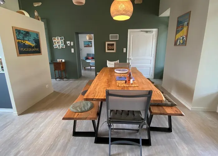 Paulownia - A 1,2km Des Plages - Confort Au Coeur Du Bourg * 자르-쉬르-메르